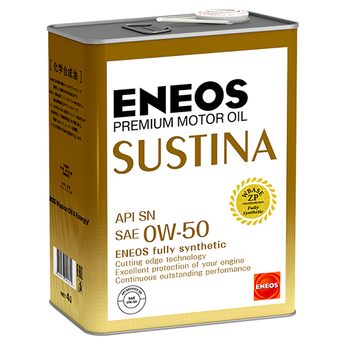 ENEOS Sustina Premium Motor Oil 0W-50 4л