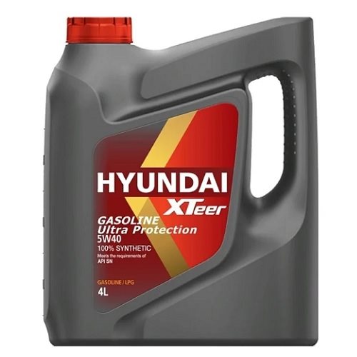 Hyundai XTeer Gasoline Ultra Protection 5W-40, 4л