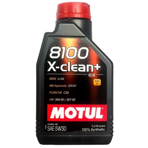 MOTUL 8100 X-clean+ 5W-30 1л