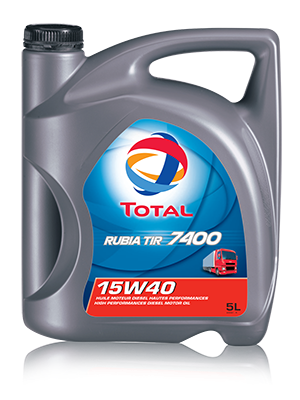 Total RUBIA TIR 7400 15W-40 5л
