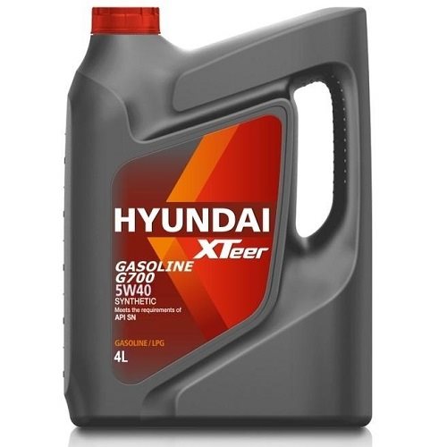 Hyundai XTeer Gasoline G700 5W-40, 4л