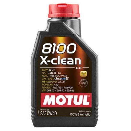 MOTUL 8100 X-clean 5W-40 C3 1л