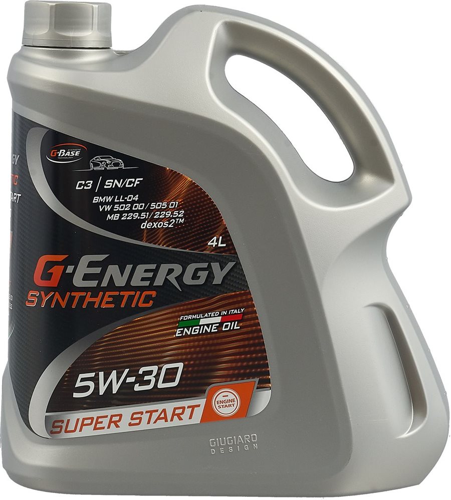 G-Energy Synthetic Super Start 5W-30 4л [Italy]